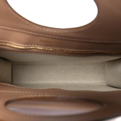 Burberry Smooth Calfskin Striped Mini Pocket Bag Camel 5 of 8
