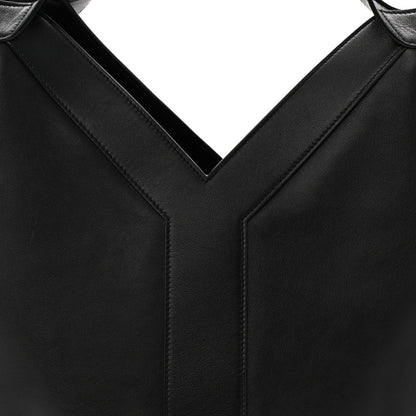 Saint Laurent Santorini Lux Calfskin Y Drawstring Tote Black 8 of 10