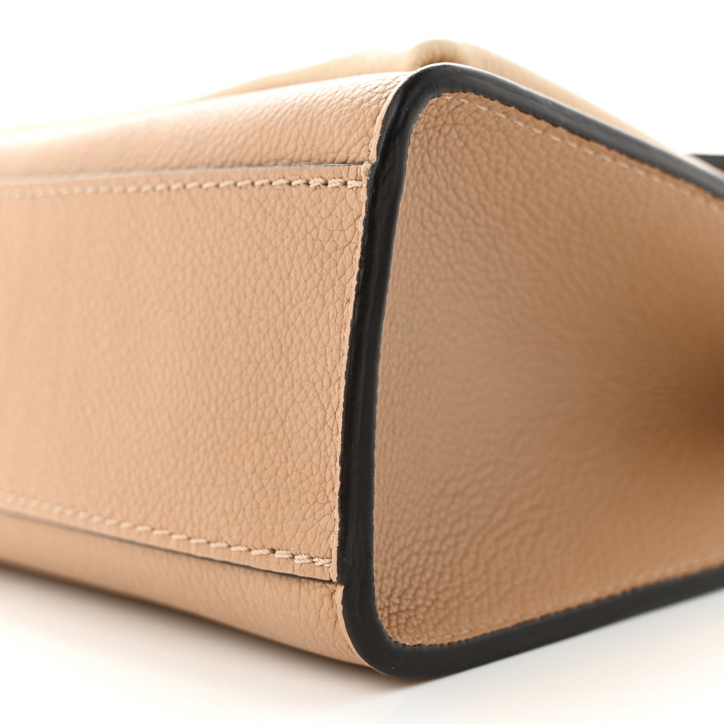 Soft Calfskin Mylockme Chain Bag BB Papyrus Creme