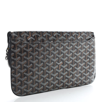 Goyard Goyardine Sainte Marie Soft Clutch Black 3 of 8