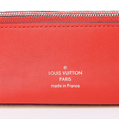 Louis Vuitton Monogram Elizabeth Pencil Pouch Red 7 of 10