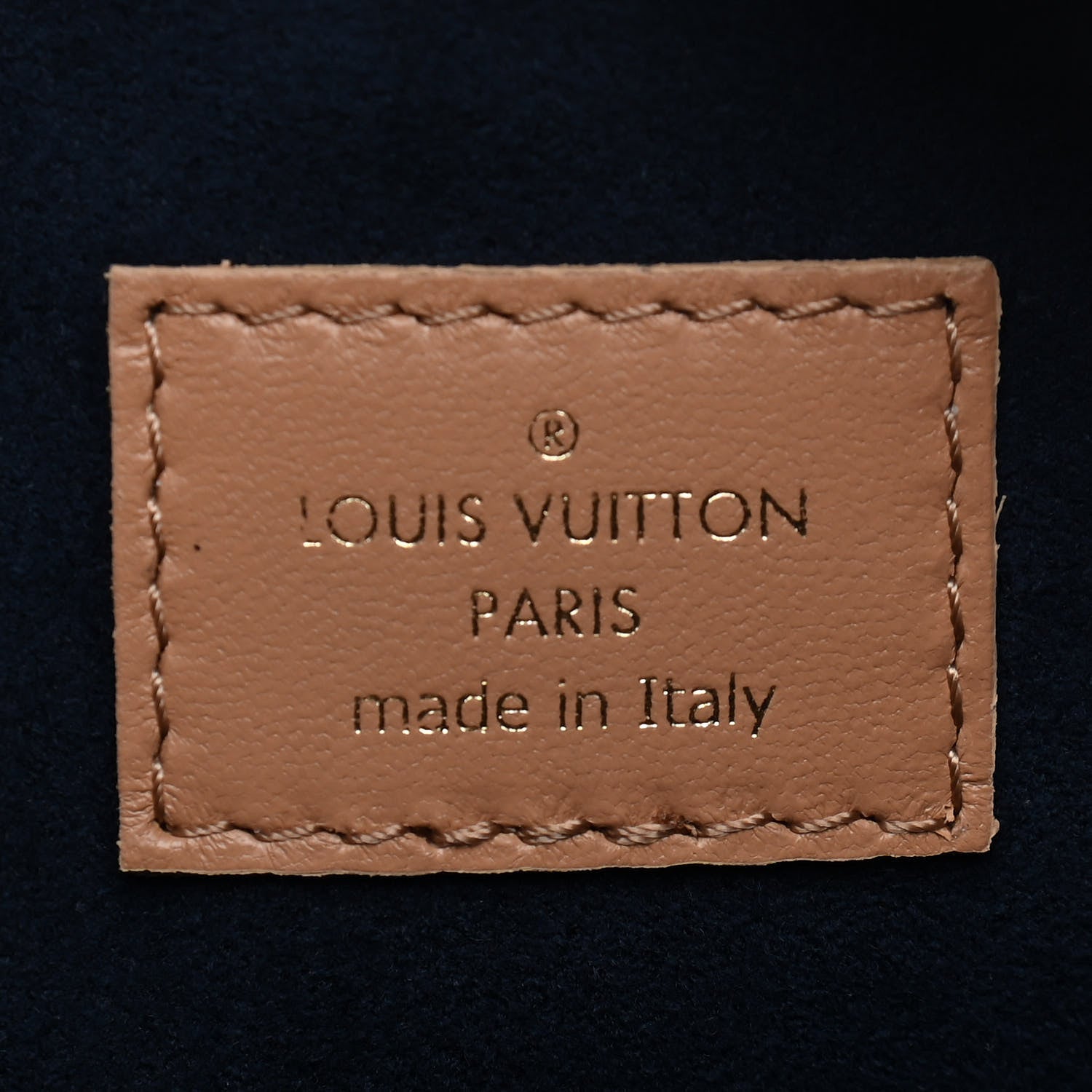 Louis Vuitton Lambskin Embossed Monogram Coussin PM Camel 6 of 8