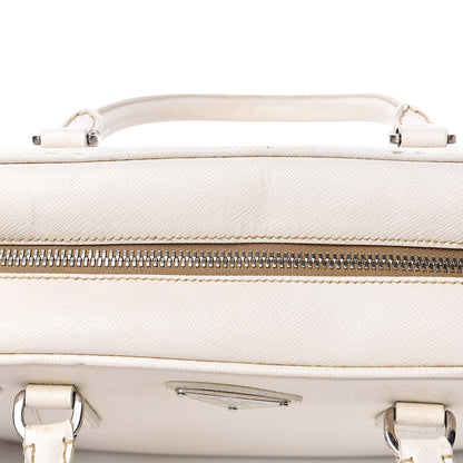 Prada Saffiano Lux Small Tote Bianco 16 of 18