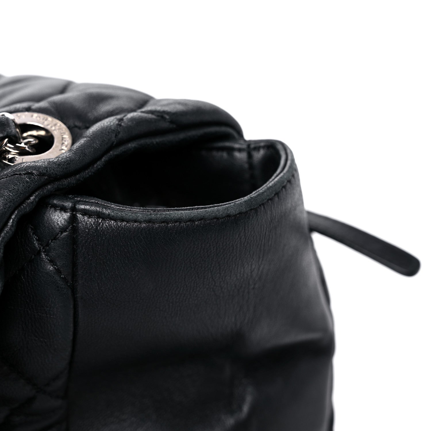 Chanel Lambskin Jumbo Coco Rain Flap Black 15 of 18