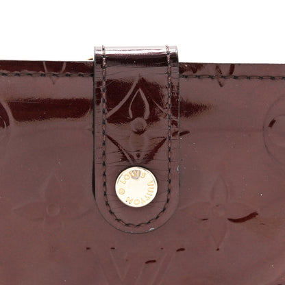 Louis Vuitton Vernis French Purse Wallet Amarante 8 of 8