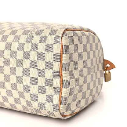 Louis Vuitton Damier Azur Speedy 30 8 of 10