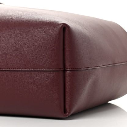 Saint Laurent Calfskin Large Shopping Tote Bordeaux 11 of 12