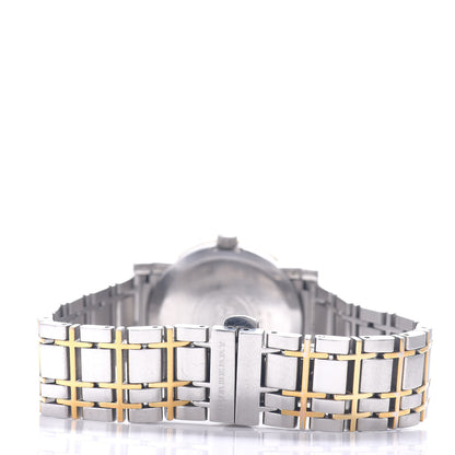 Burberry Stainless Steel Diamond Mother of Pearl 28mm Quartz Watch BU1375 3 of 5