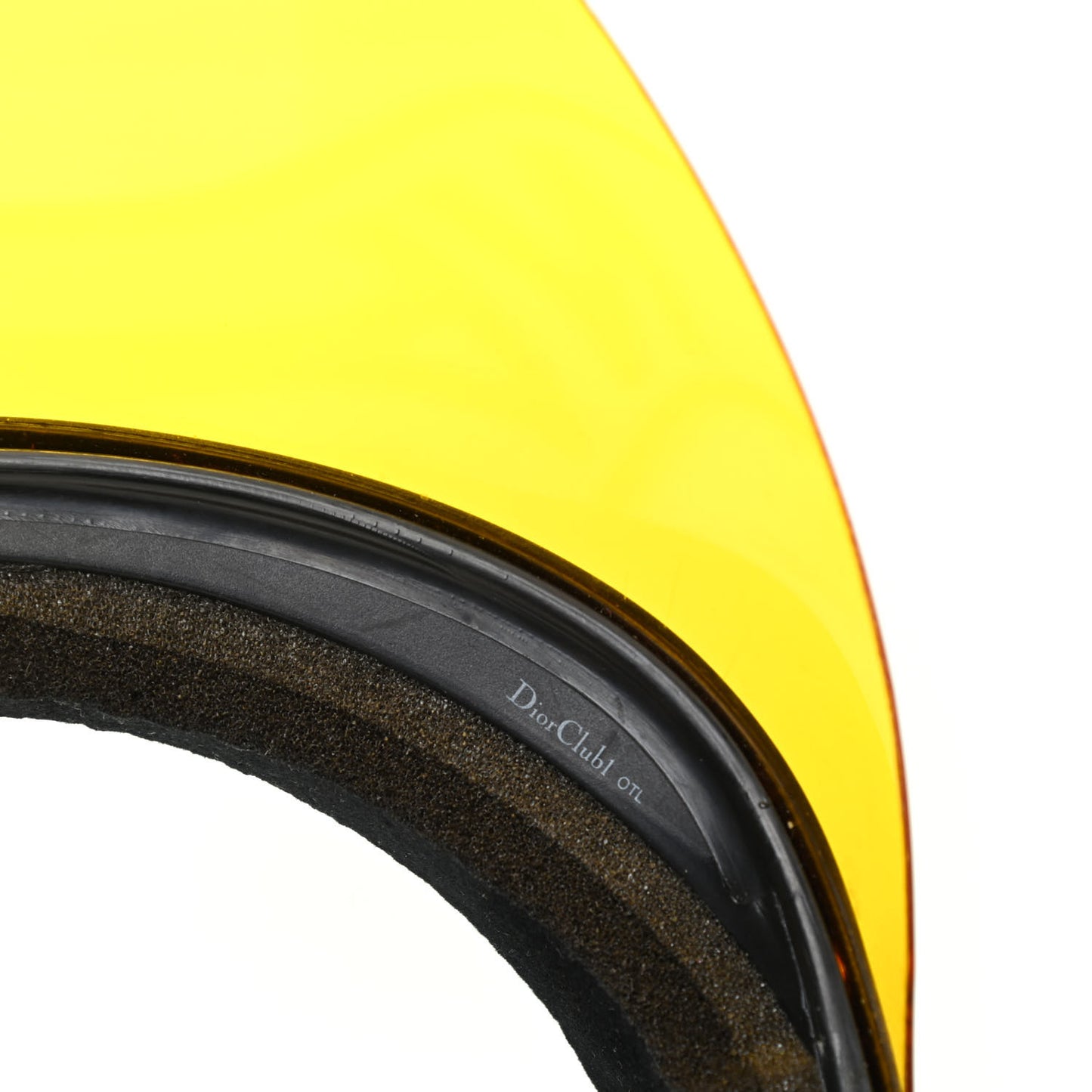 DiorClub1 Sun Visor Yellow