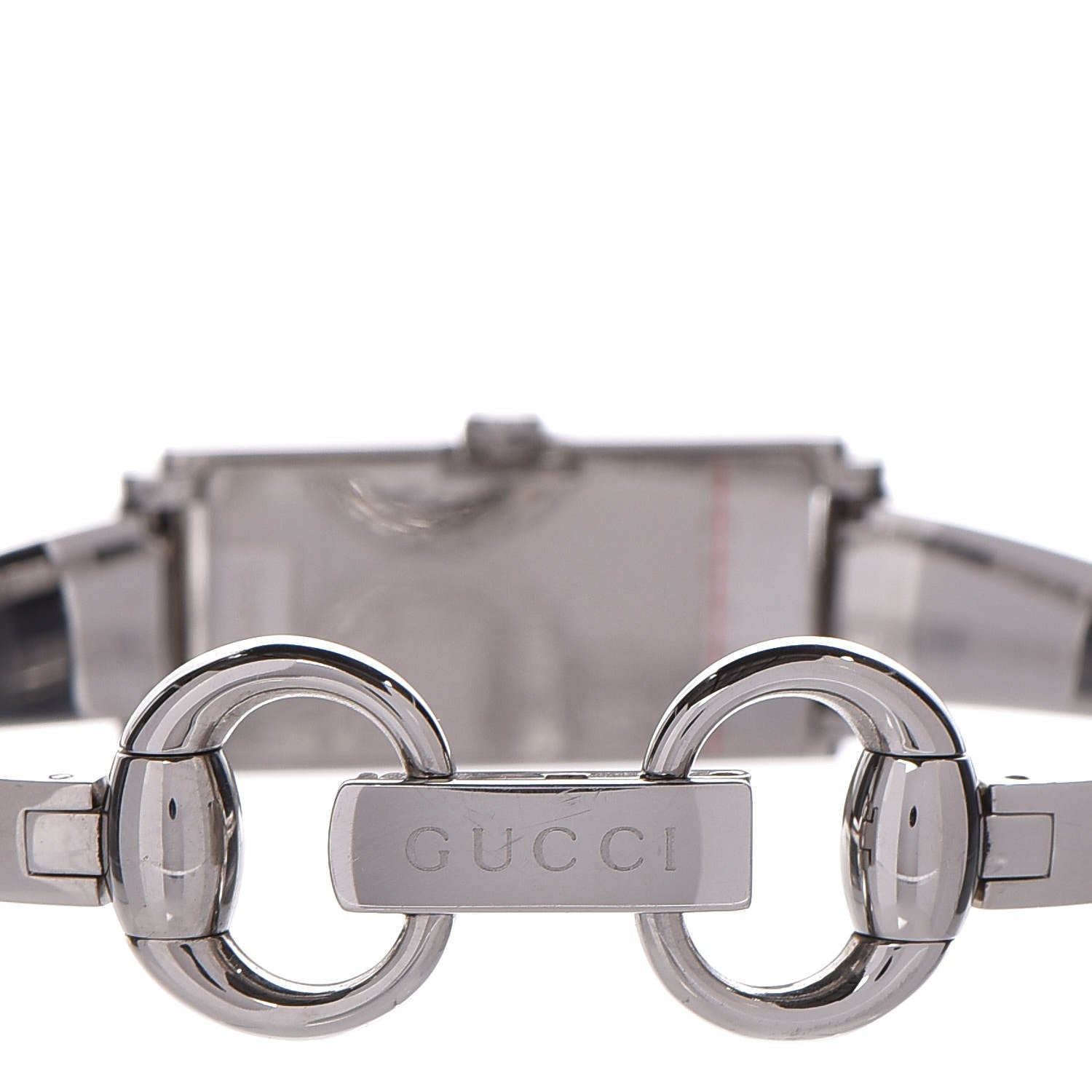 Gucci Stainless Steel 12mm 1500L Horsebit Quartz Watch Black 4 of 7