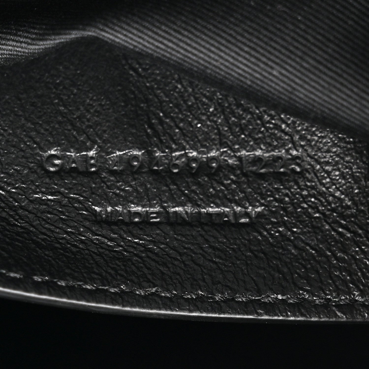 Saint Laurent Calfskin Y Quilted Monogram Monochrome Small Loulou Chain Satchel Black 7 of 10