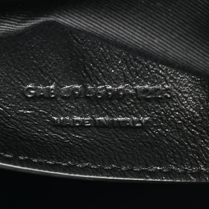 Saint Laurent Calfskin Y Quilted Monogram Monochrome Small Loulou Chain Satchel Black 7 of 10