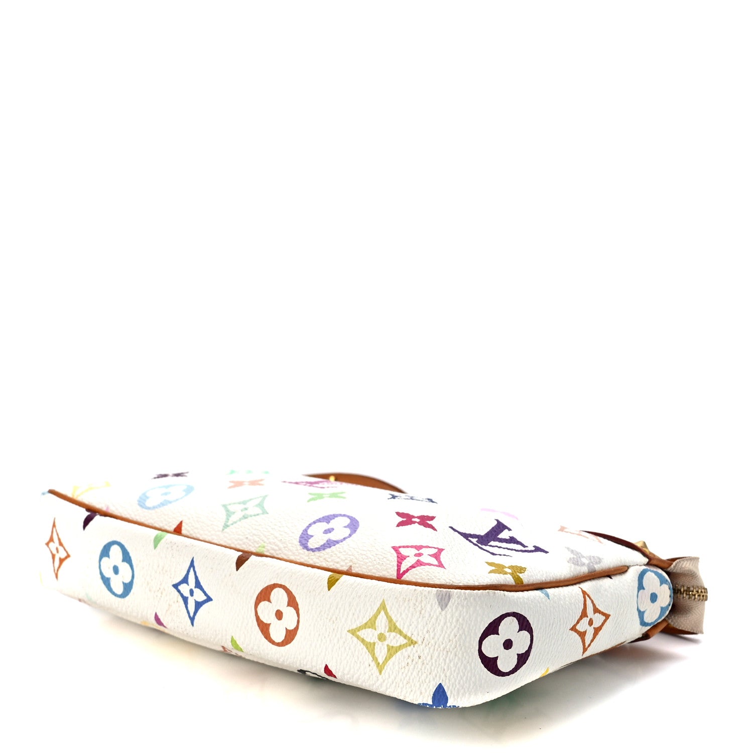 Louis Vuitton Monogram Multicolor Pochette Accessories White 11 of 11