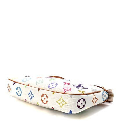 Louis Vuitton Monogram Multicolor Pochette Accessories White 11 of 11