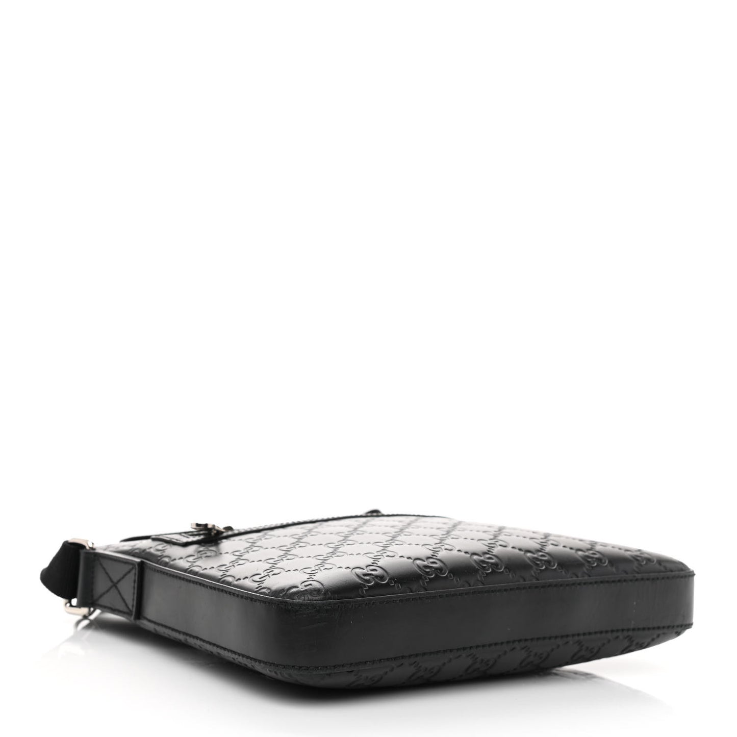 Guccissima Signature Small Messenger Bag Black