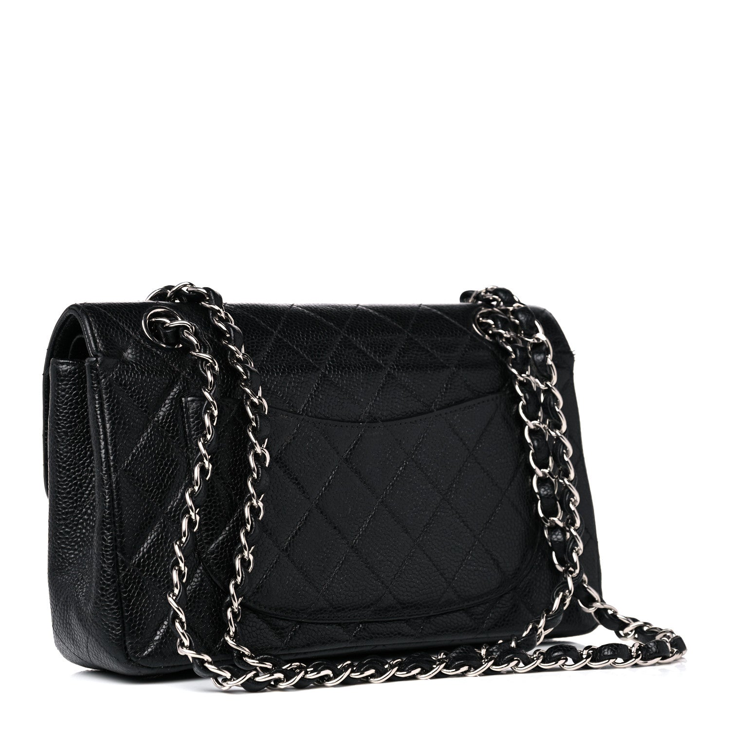 Chanel Caviar Quilted Small Double Flap Black 2 of 14