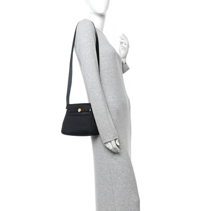 Hermes Military Toile Vache Hunter Herbag Zip Retourne 20 Black 2 of 11