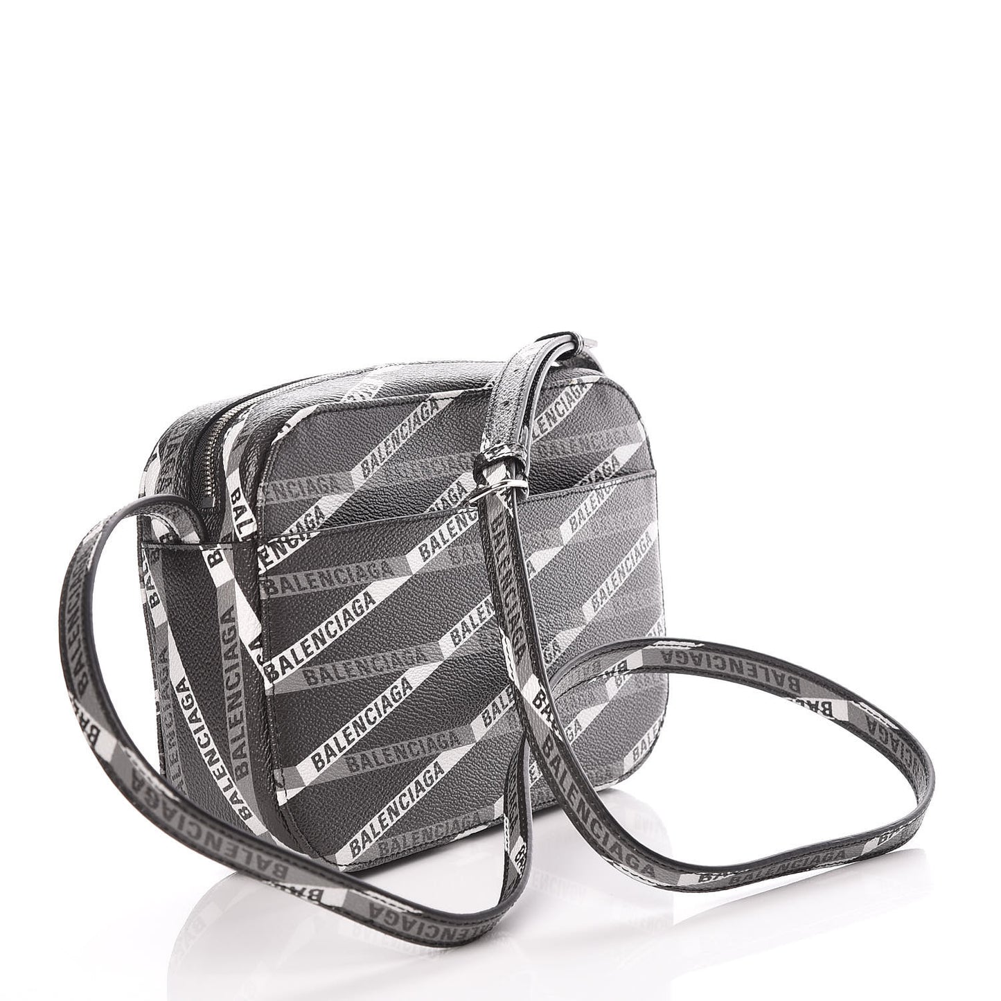 Coated Canvas Losange Monogram S Camera Bag Black Grey
