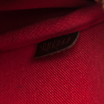 Louis Vuitton Damier Ebene Eva Clutch 6 of 7