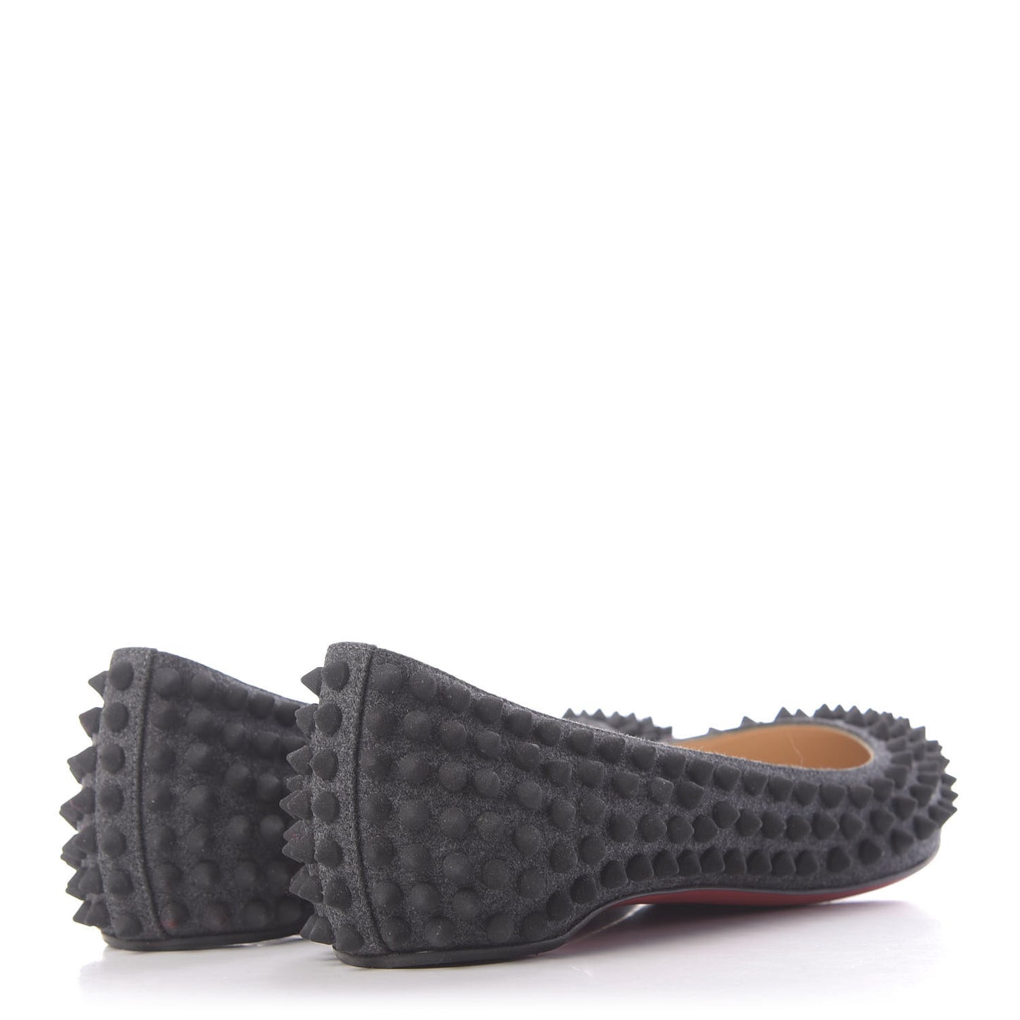 Flannel Pigalle Spikes Flats 37.5 Antracite