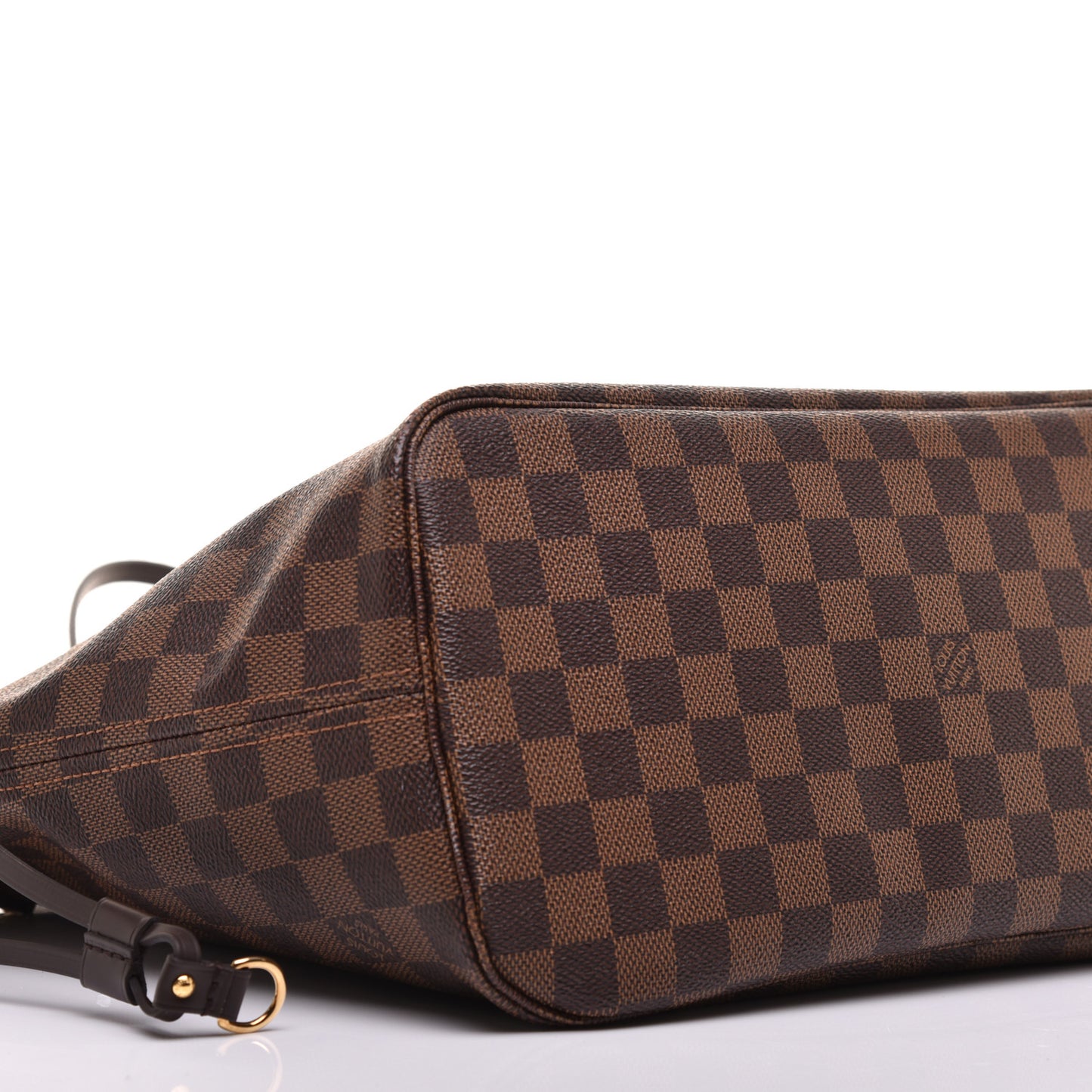 Damier Ebene Neo Neverfull MM Rose Ballerine