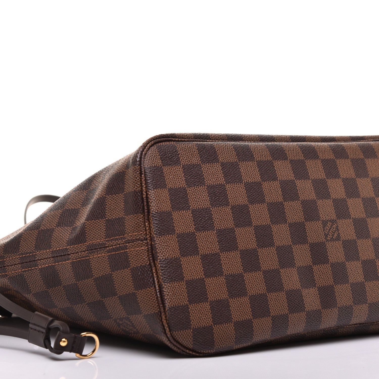 Louis Vuitton Damier Ebene Neo Neverfull MM Rose Ballerine 9 of 10