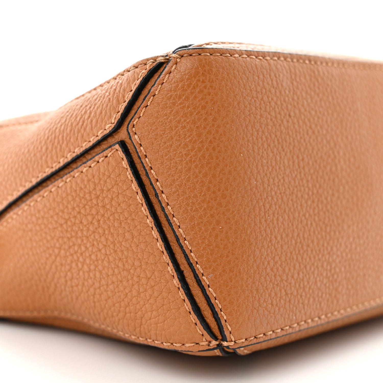 Loewe Calfskin Mini Puzzle Bag Tan 9 of 10