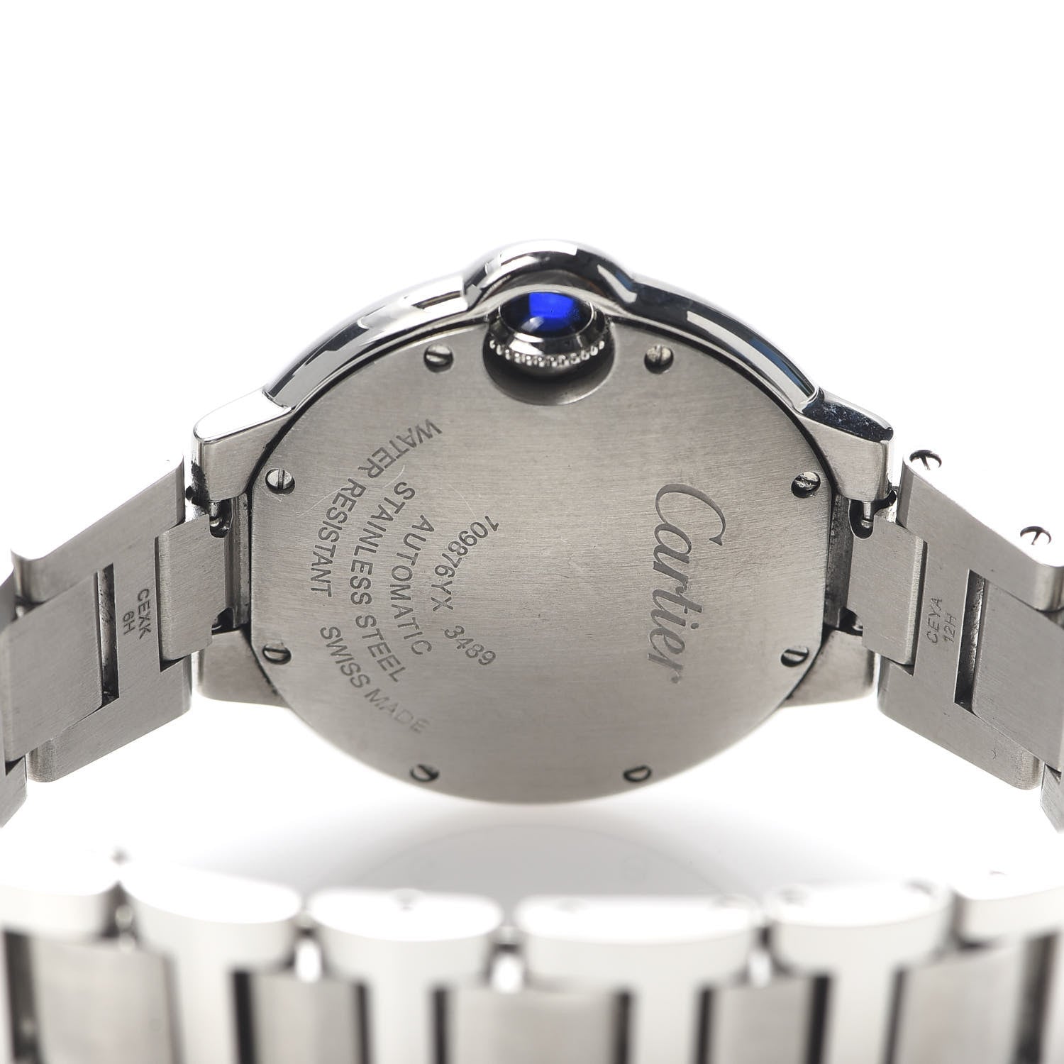 Cartier Stainless Steel 33mm Ballon Bleu De Automatic Watch 5 of 7