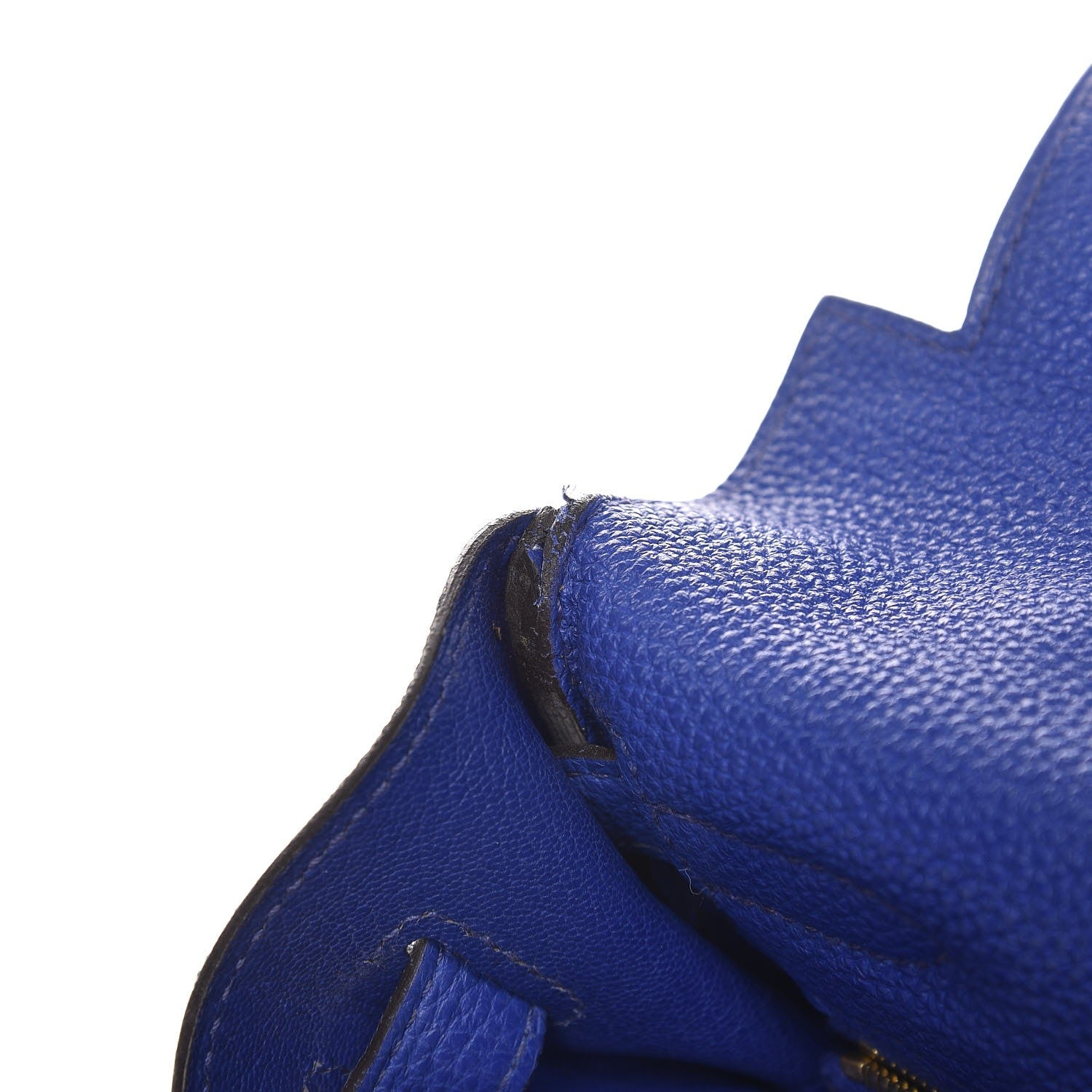 Hermes Togo Kelly Retourne 32 Bleu Electrique 24 of 49