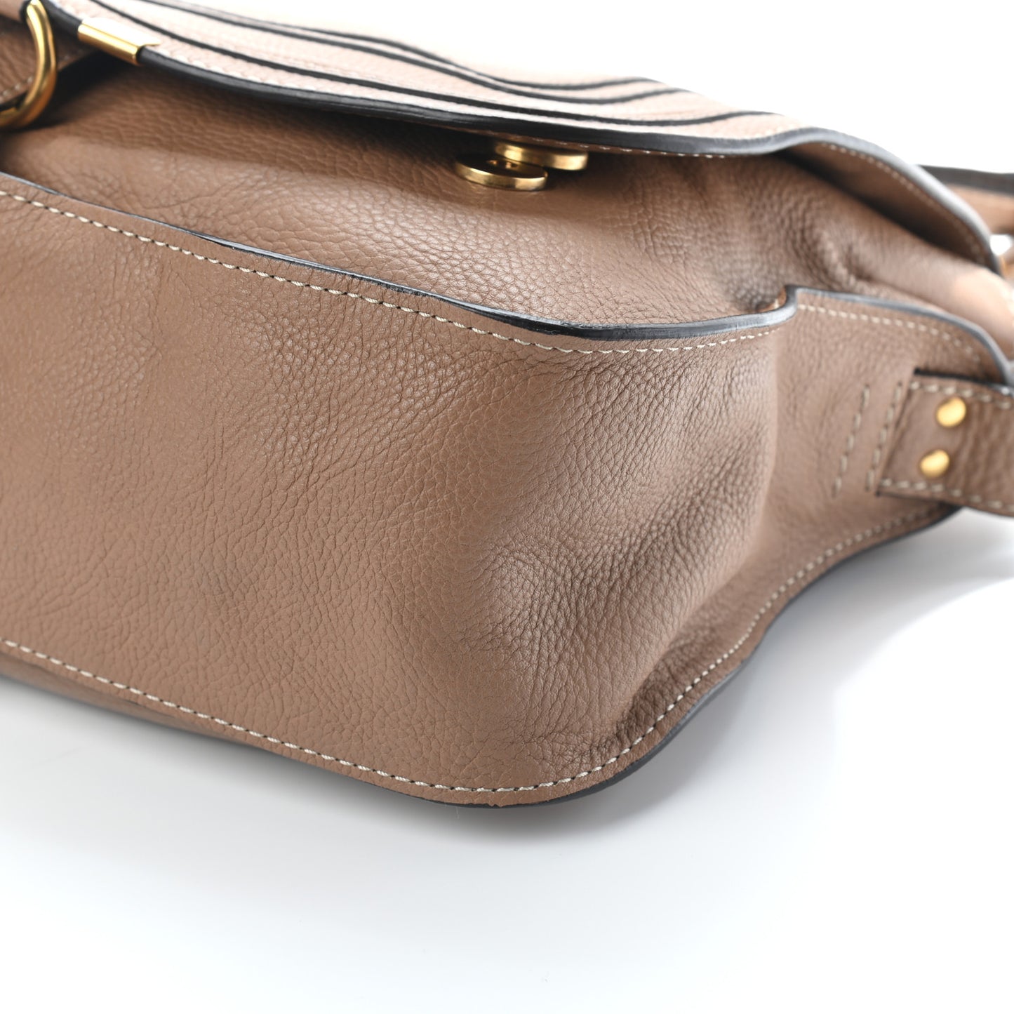 Calfskin Medium Marcie Top Handle Bag Nut