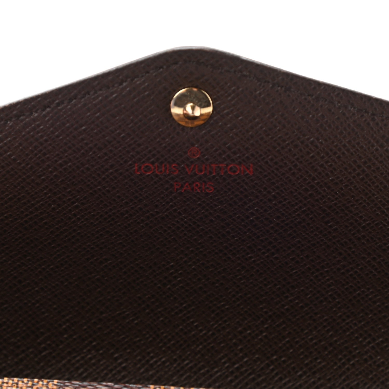 Louis Vuitton Damier Ebene Sarah Wallet NM 6 of 10