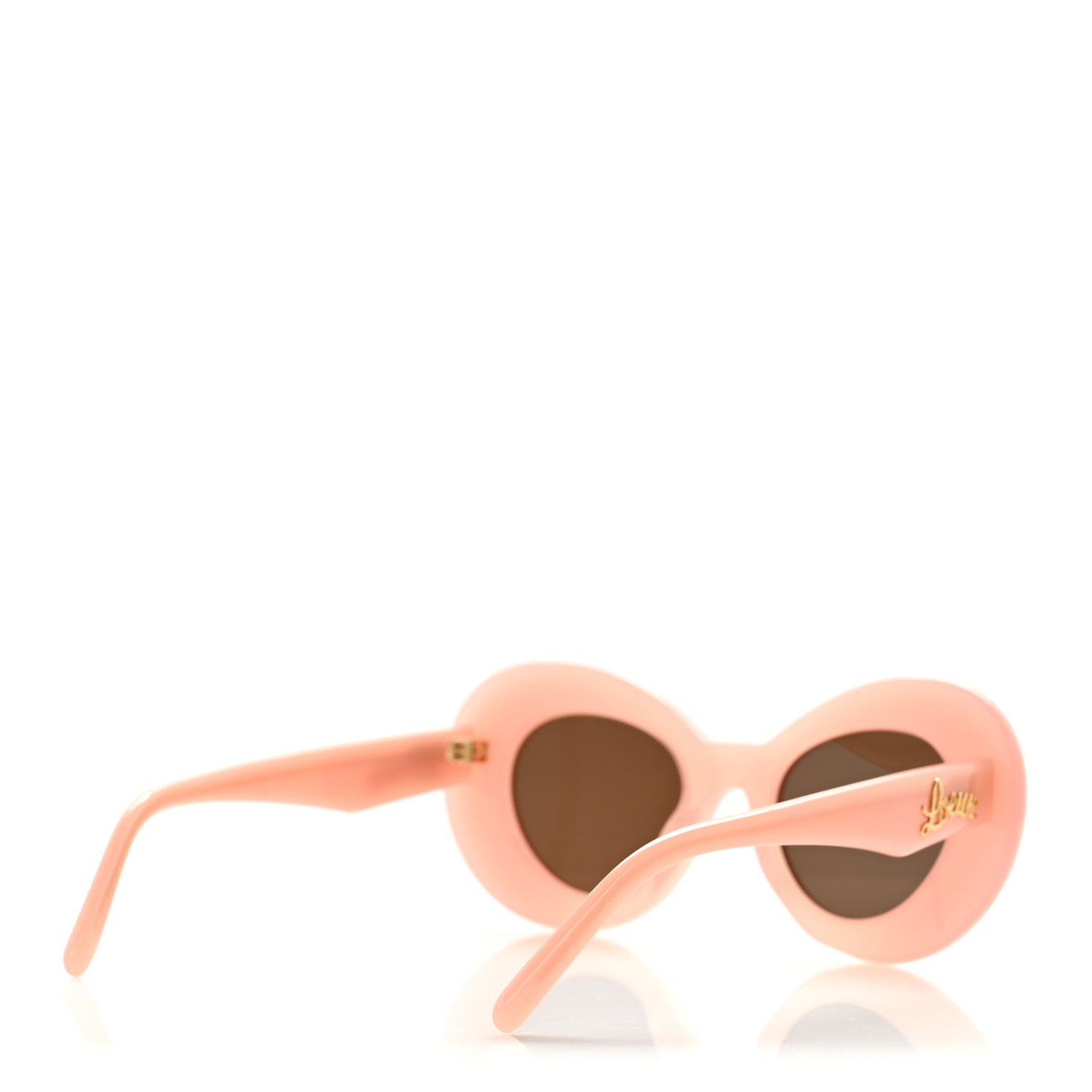 Loewe Acetate Curvy Round Sunglasses LW40112I Pink 4 of 8