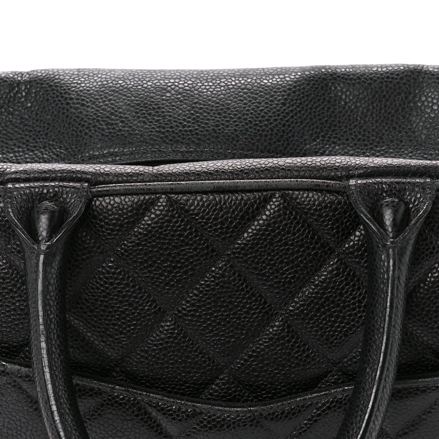 Chanel Caviar Quilted Large Bowler Black 14 of 14