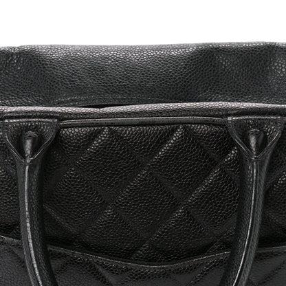 Chanel Caviar Quilted Large Bowler Black 14 of 14