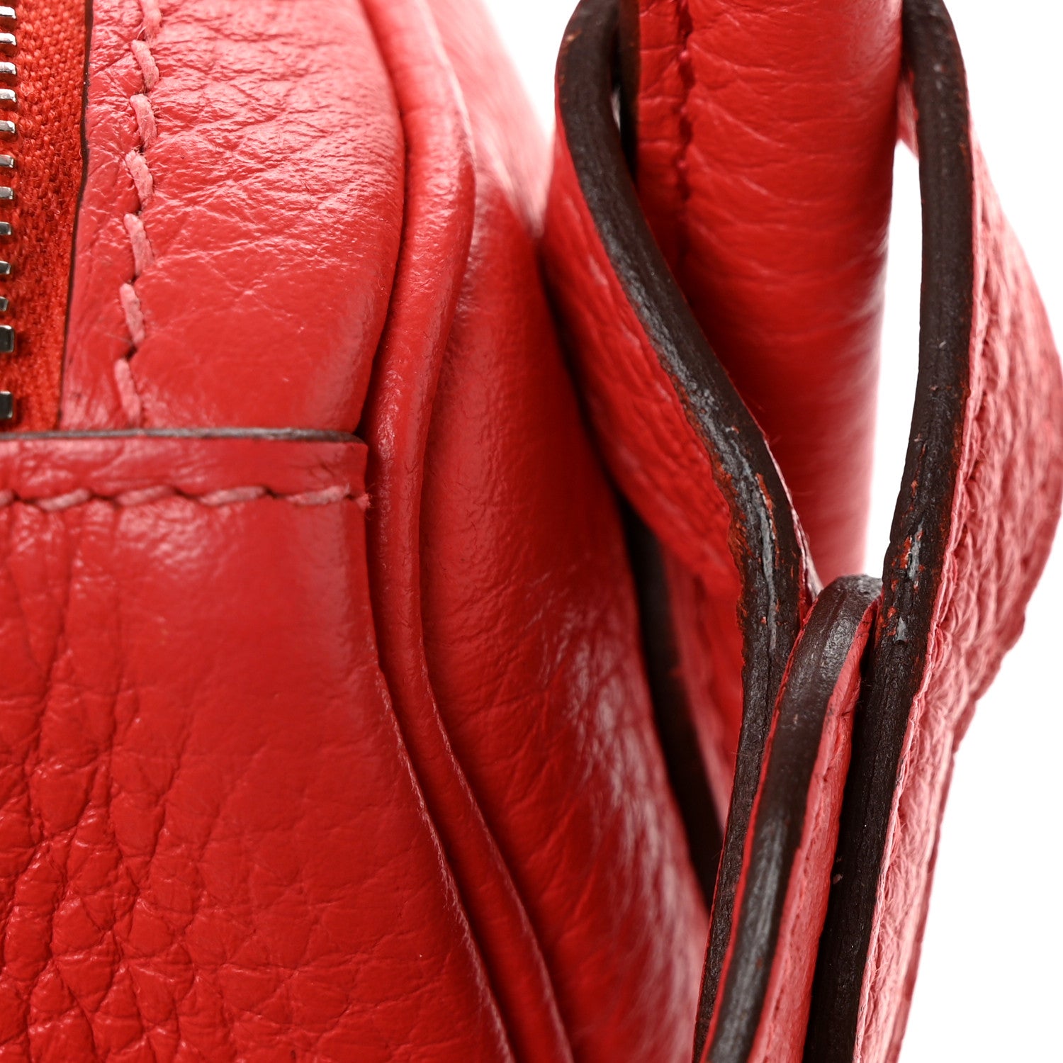 Hermes Taurillon Clemence Lindy 26 Rouge Pivoine 13 of 13