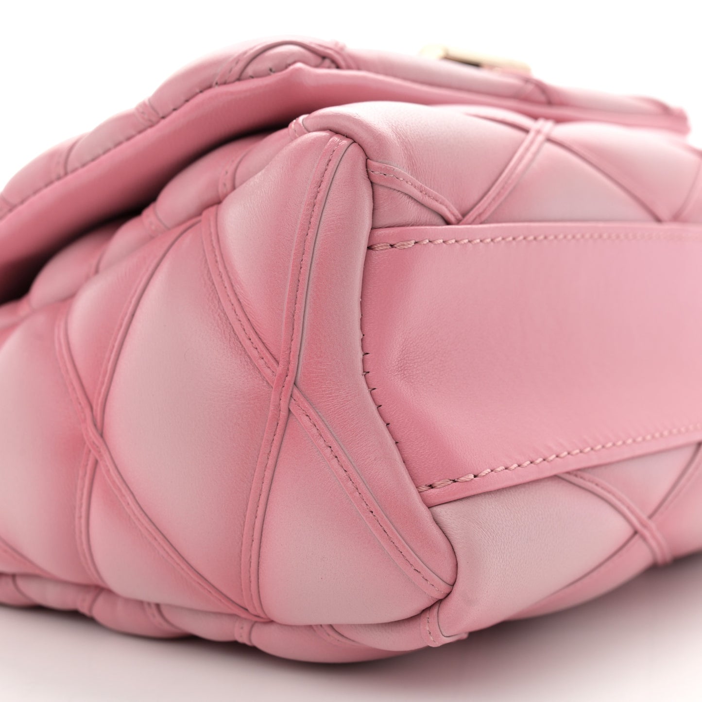 Lambskin Malletage Top Handle GO-14 MM Raspberry