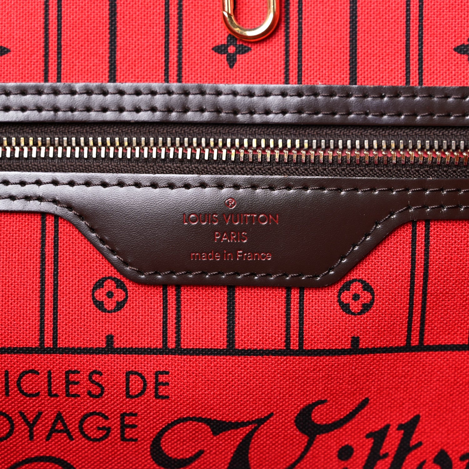 Louis Vuitton Damier Ebene Neverfull GM 6 of 15
