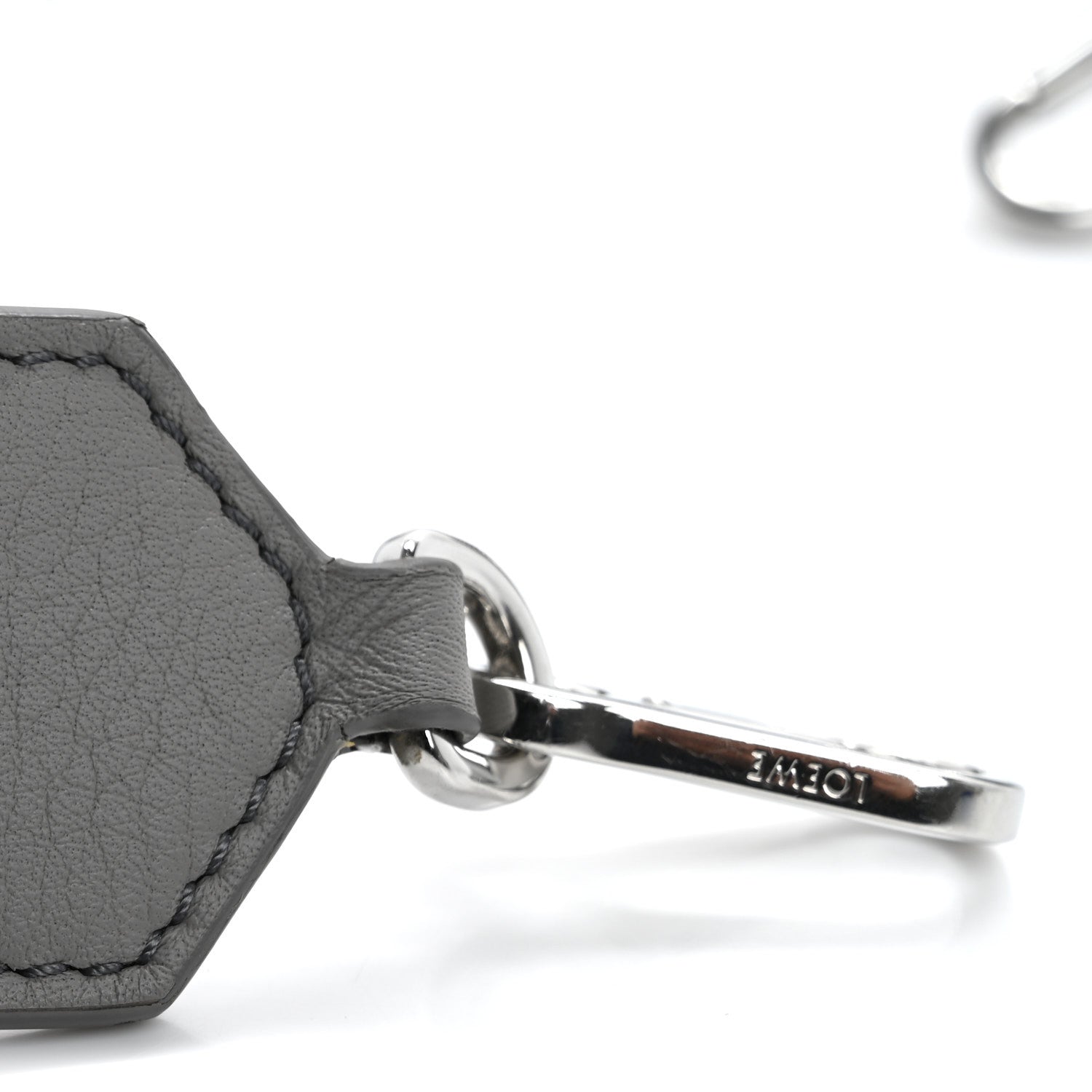 Loewe Calfskin Anagram Strap Silver 6 of 7