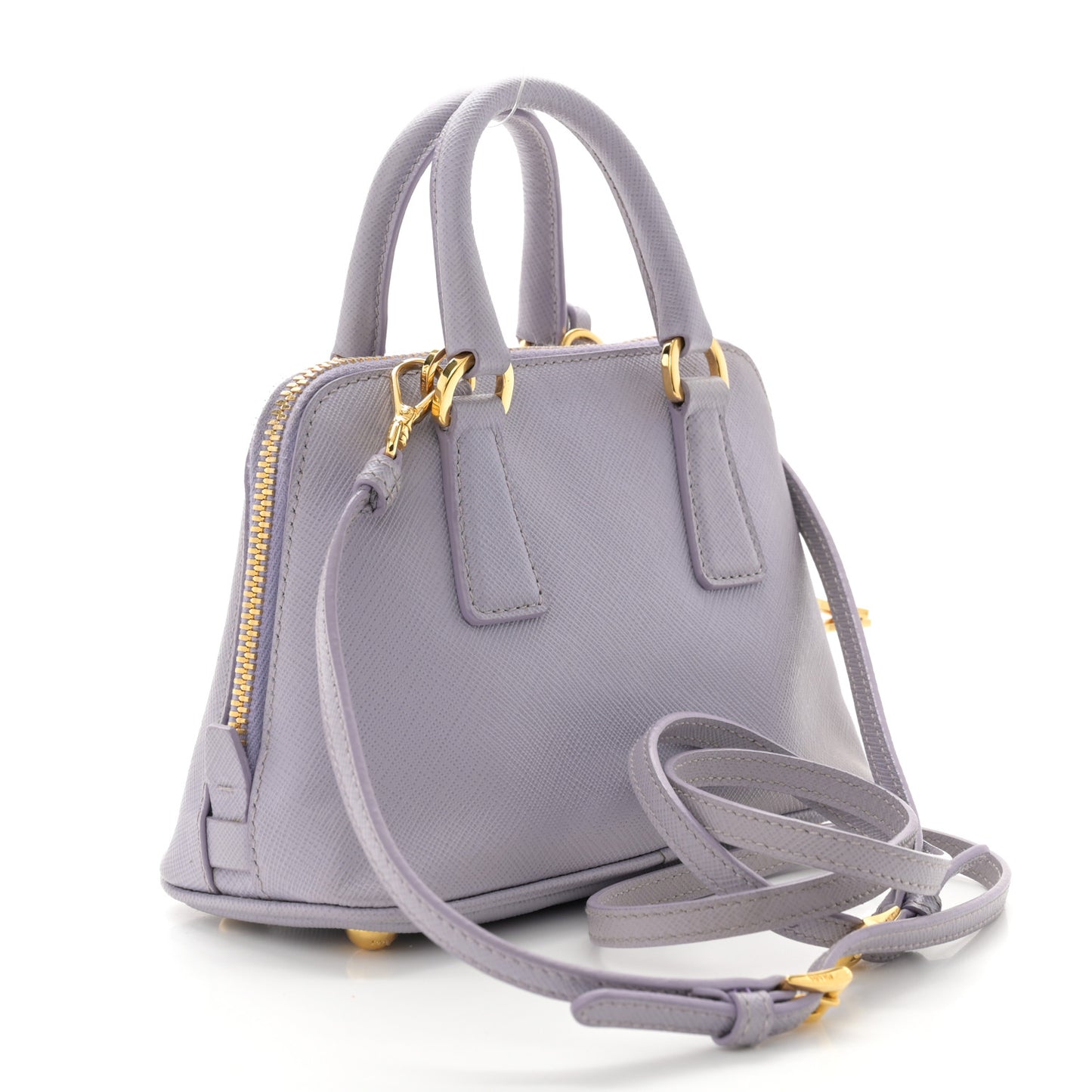 Saffiano Lux Mini Promenade Tote Glicine Glicine