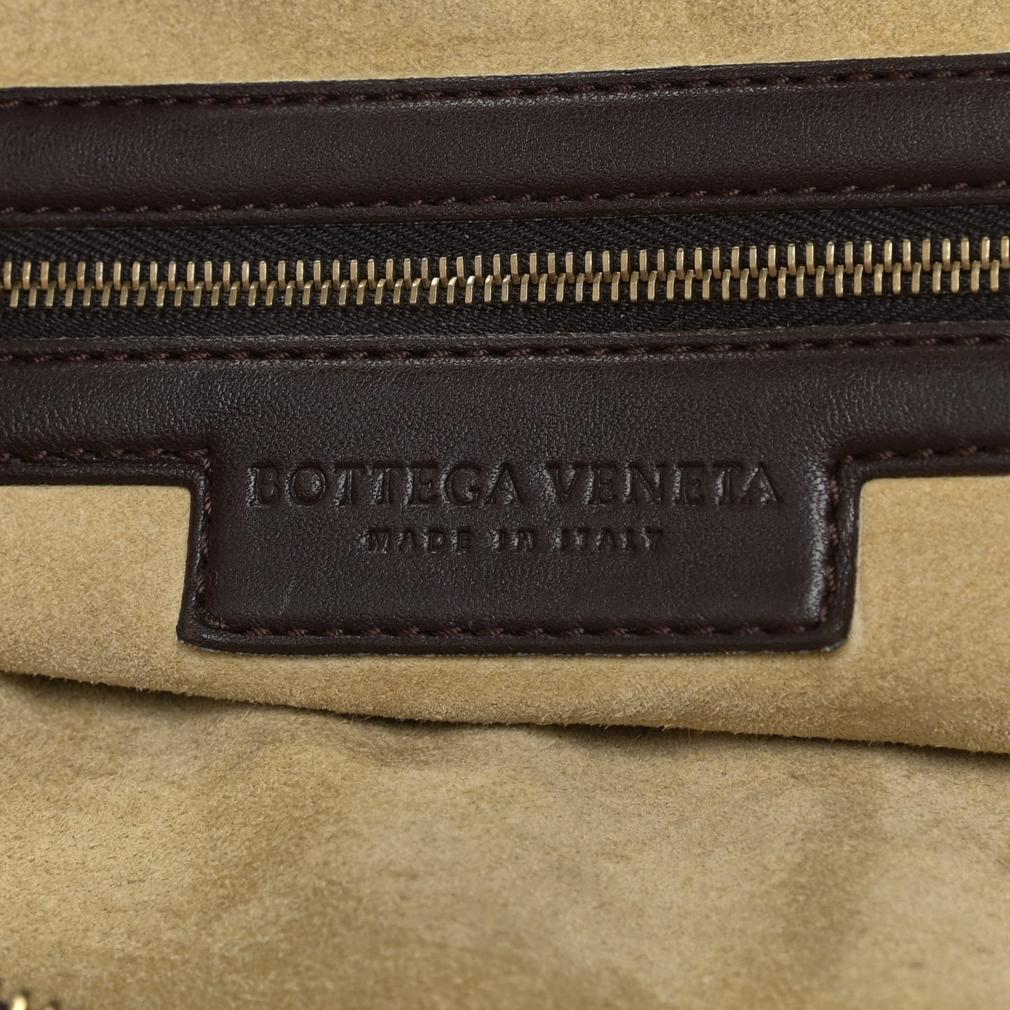 Nappa Intrecciato Large Veneta Hobo Ebano