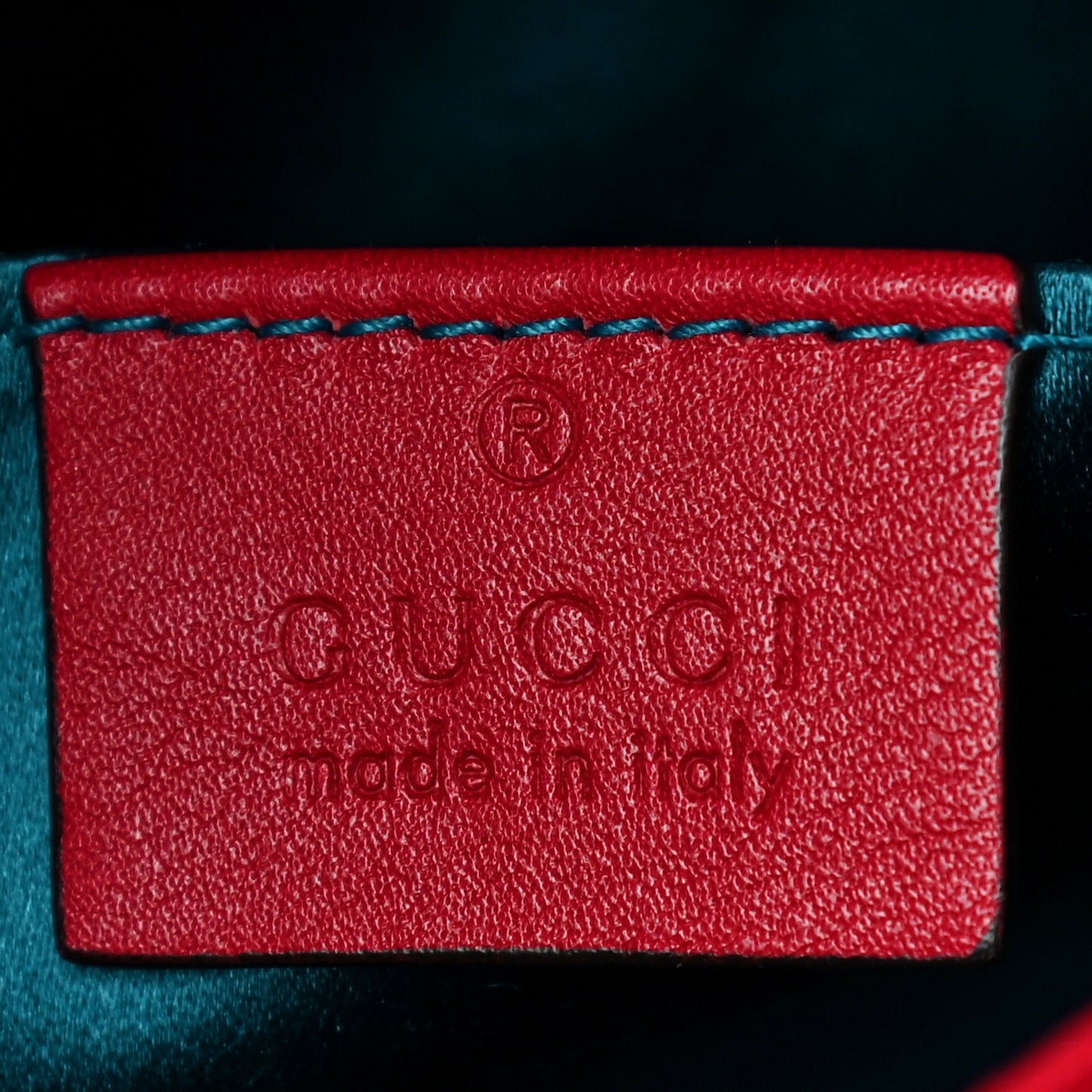 Velvet Matelasse Mini GG Marmont Shoulder Bag Hibiscus Red