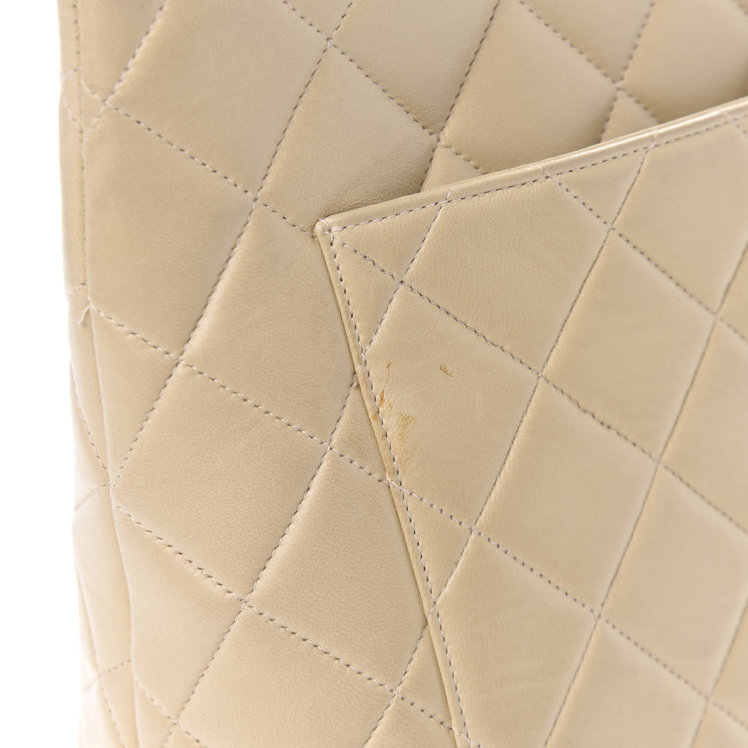 Chanel Lambskin Quilted Medallion Tote Light Beige 11 of 14