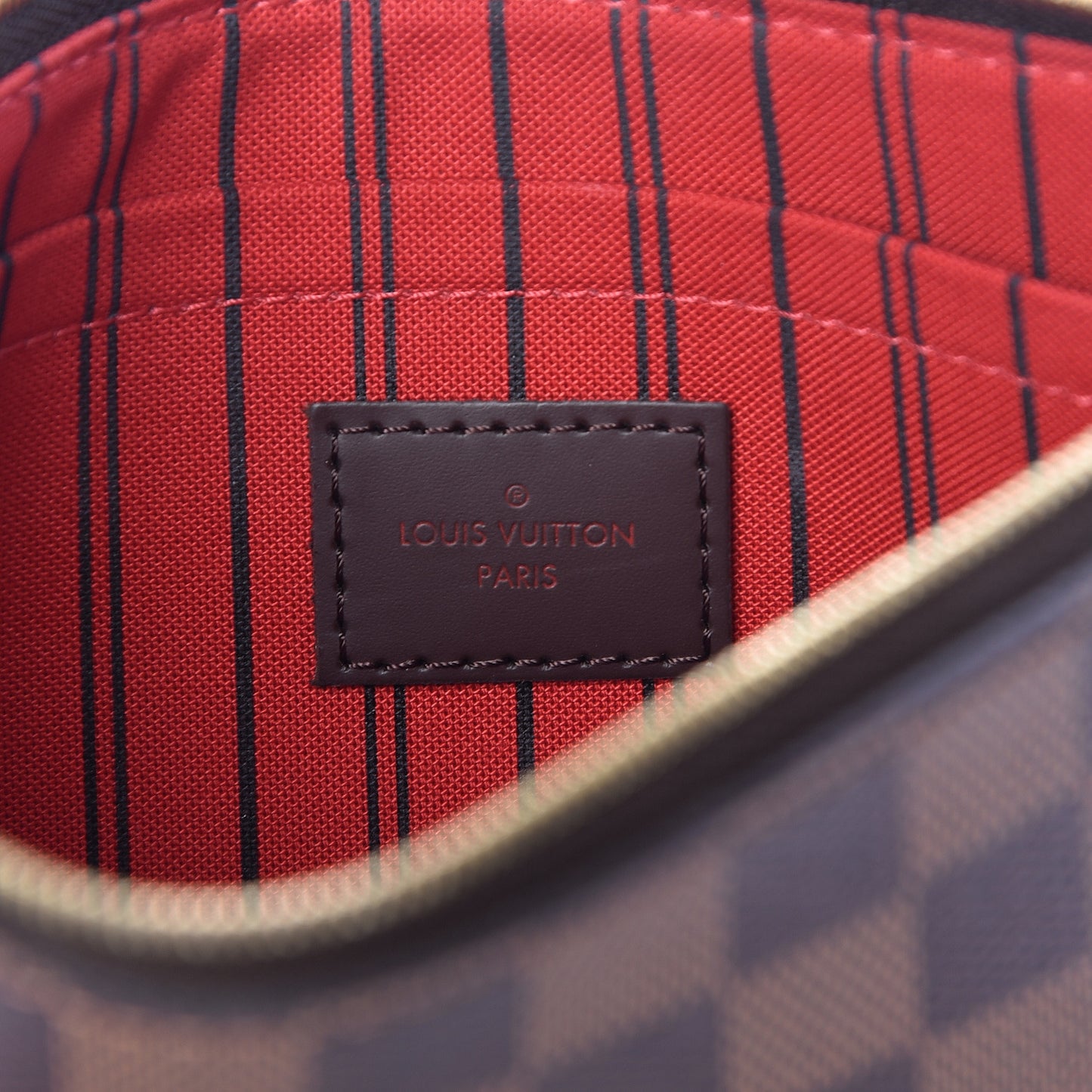 Damier Ebene Neverfull MM GM Pochette