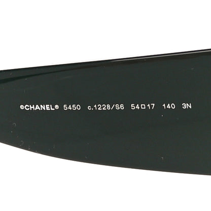 Chanel Acetate CC Logo Sunglasses 5450 Green 5 of 7