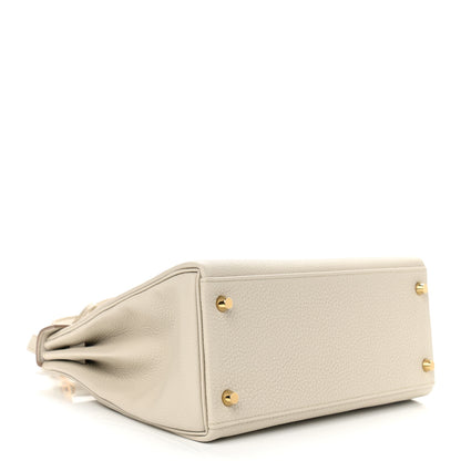 Hermes Togo Kelly Retourne 28 Beton 4 of 11