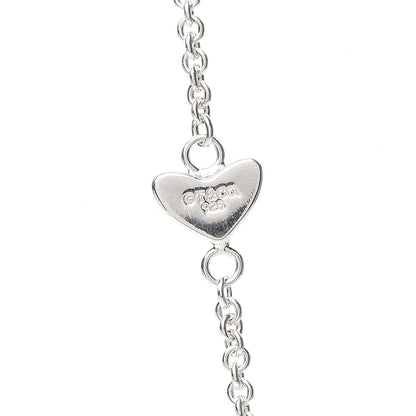 Tiffany Sterling Silver Heart Lariat Necklace 3 of 4