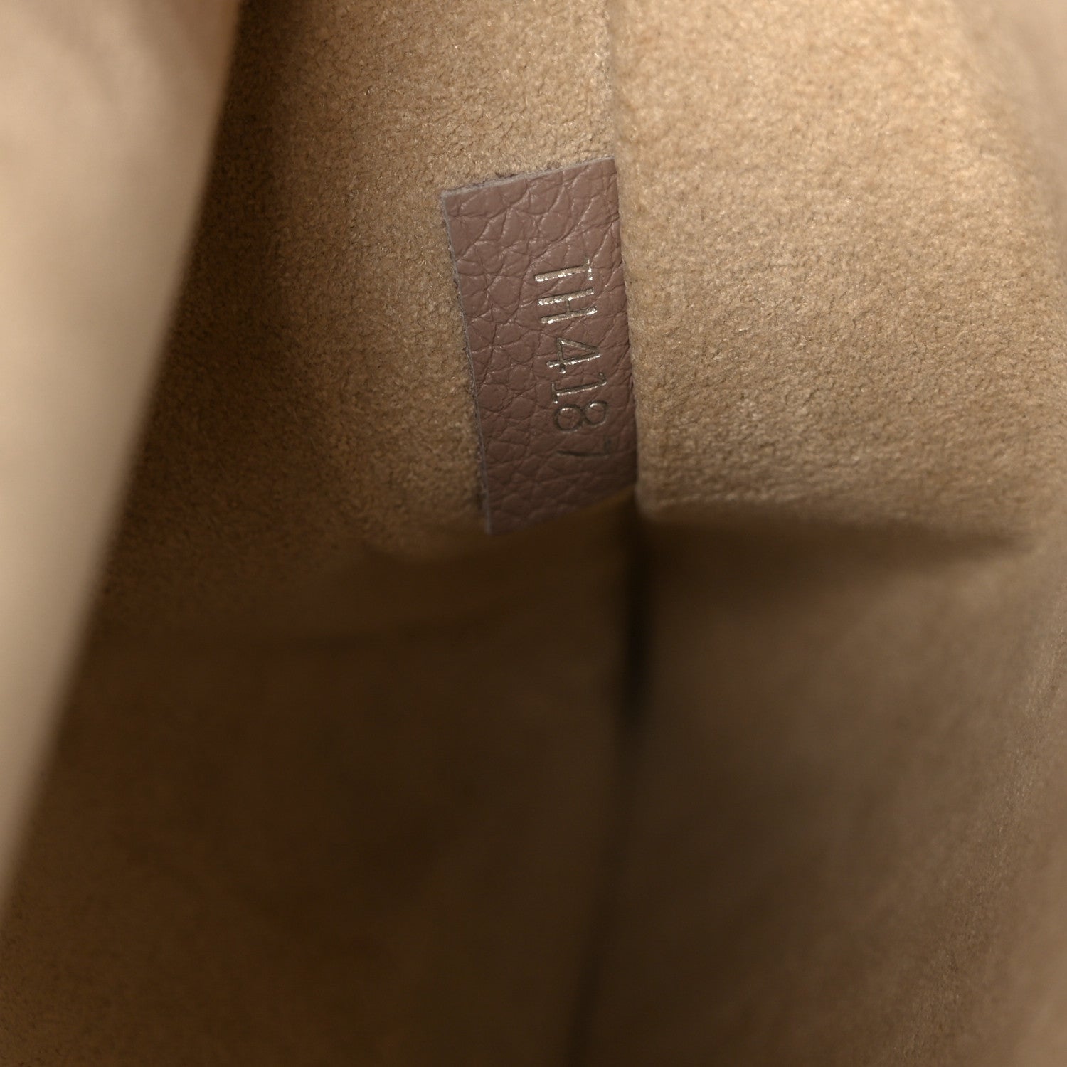 Louis Vuitton Calfskin Pochette Jour PM Taupe 7 of 8