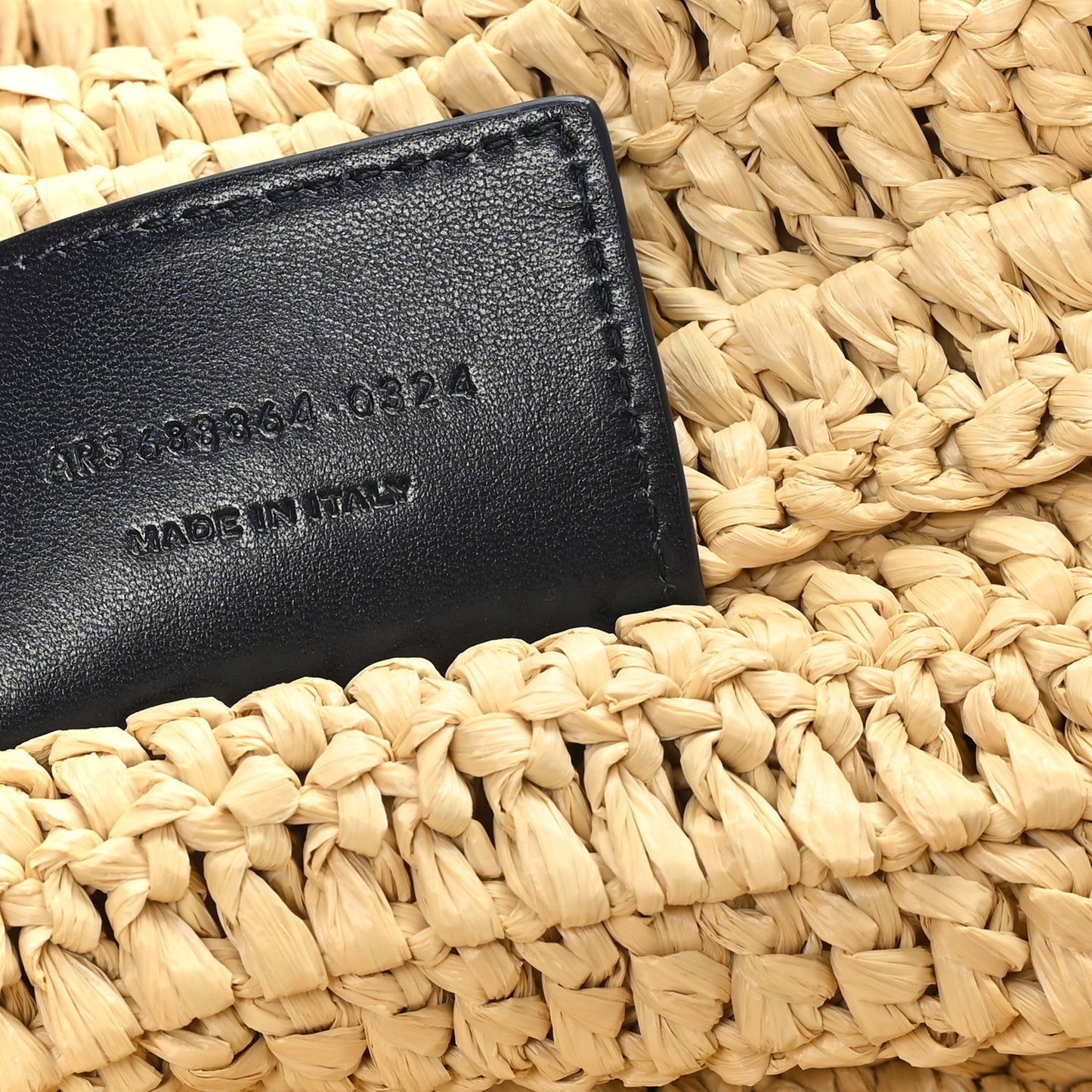Raffia Rive Gauche Tote Natural