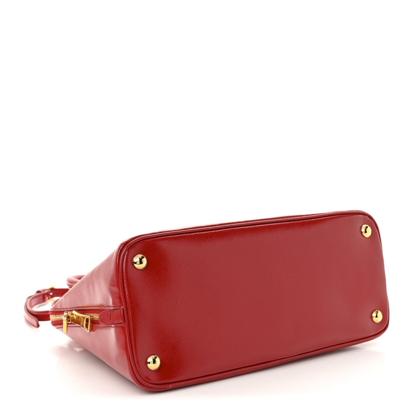 Saffiano Vernice Medium Promenade Tote Rosso