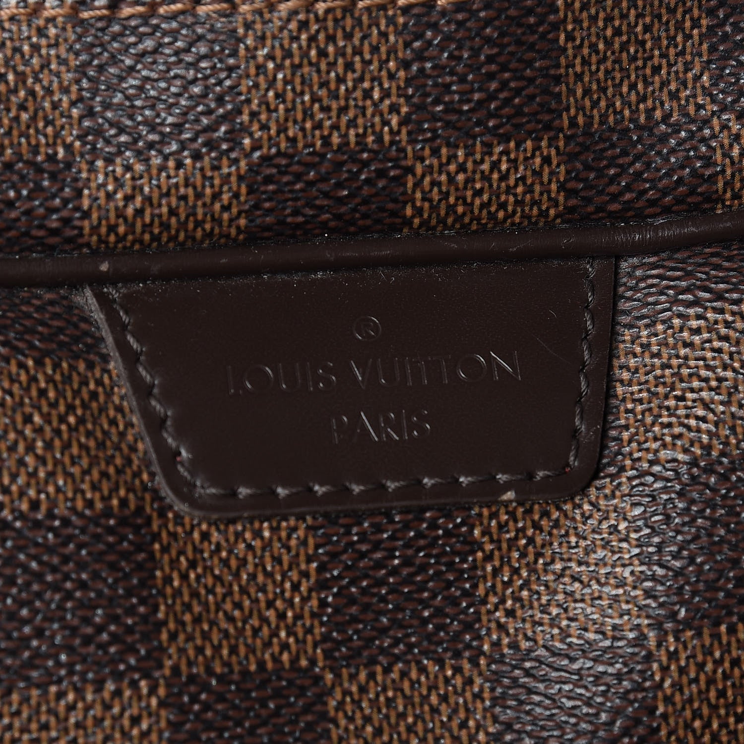 Louis Vuitton Damier Ebene Rivington GM 6 of 13